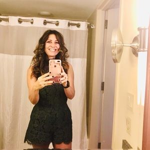 Diane Von Furstenberg Lace Romper